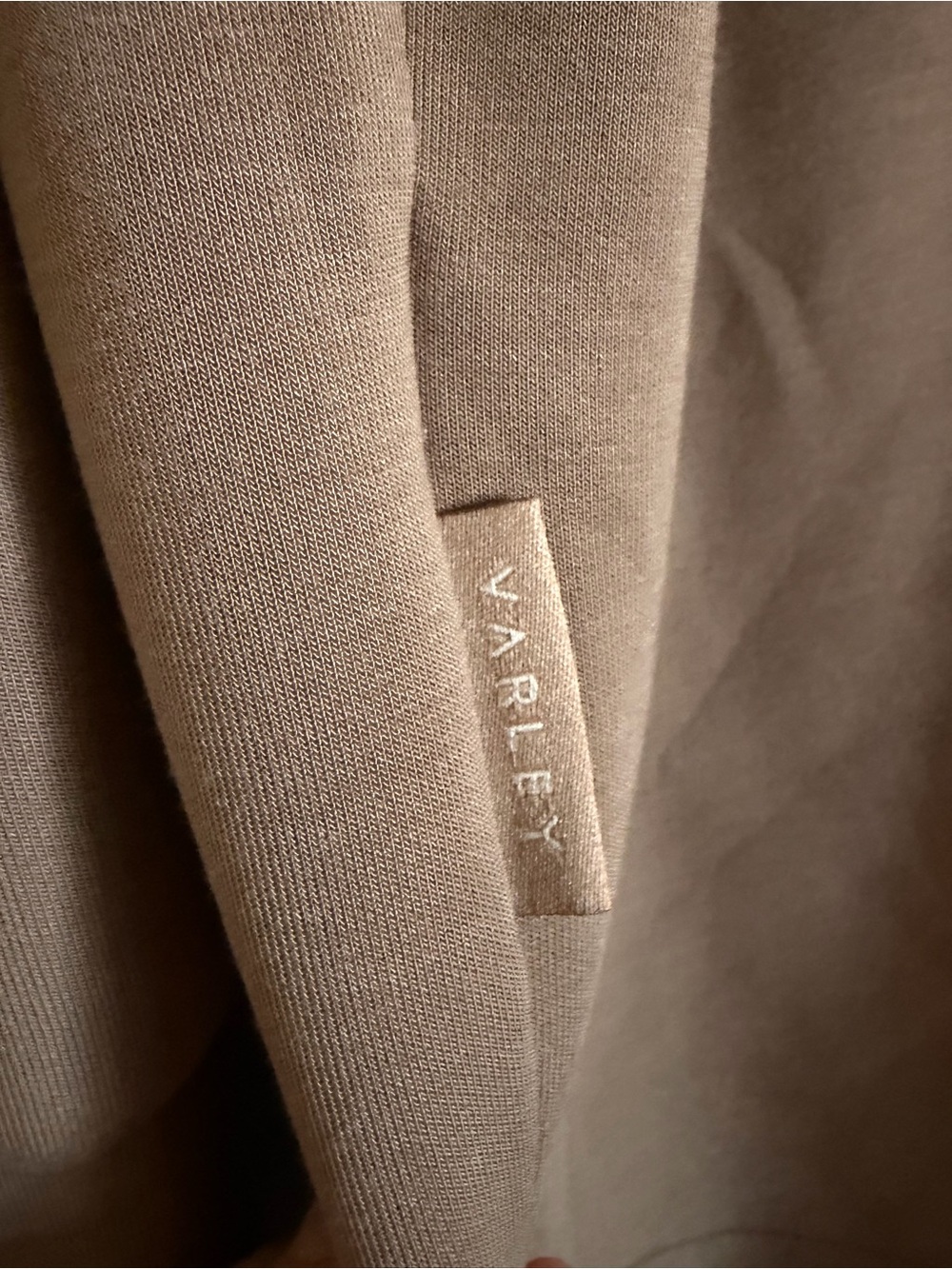 Varley Raleigh Zip-Through Sweat Sweatshirt DoubleSoft Jacket Retail $178 - Picture 12 of 13